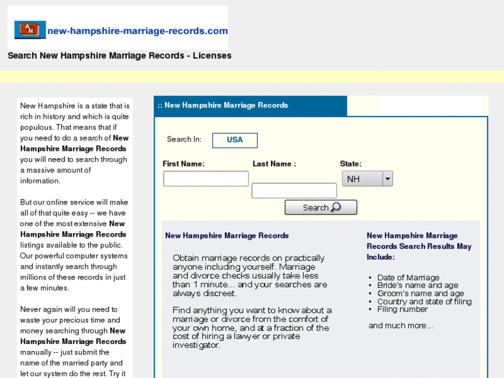 www.new-hampshire-marriage-records.com