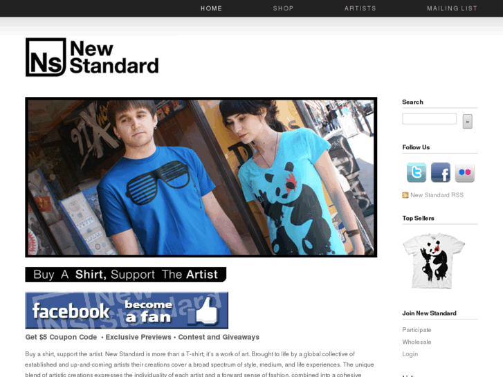 www.newstandardapparel.com