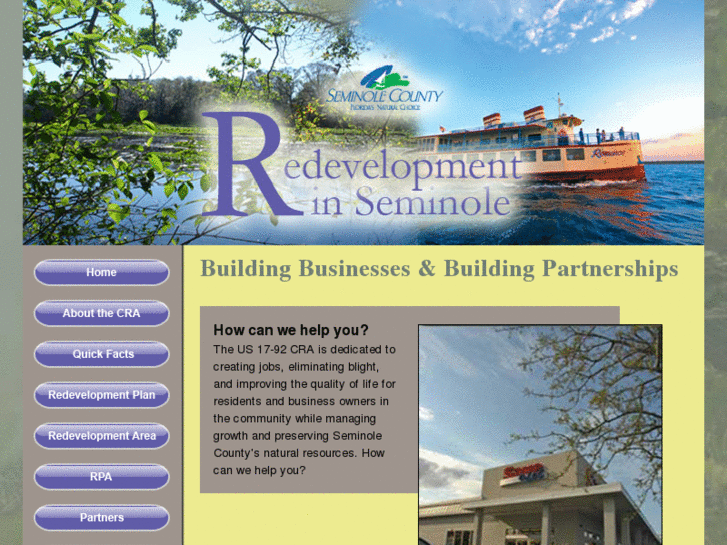 www.redevelopmentinseminole.com