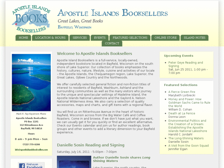 www.apostleislandbooksellers.com