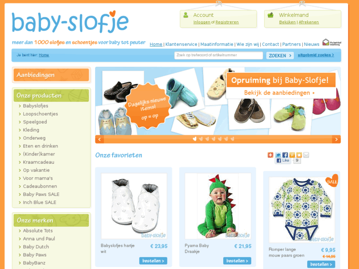 www.baby-slofje.nl