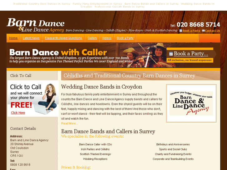 www.barnandlinedanceagency.com