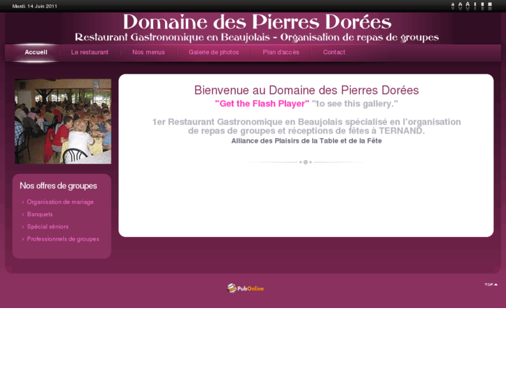 www.domainedespierresdorees.com