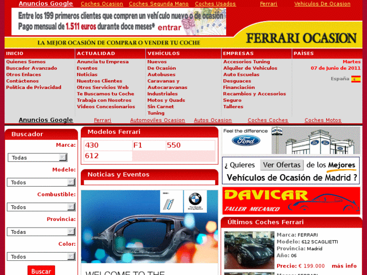 www.ferrariocasion.com