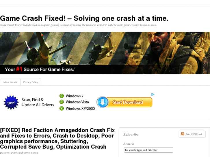 www.gamecrashfixed.com