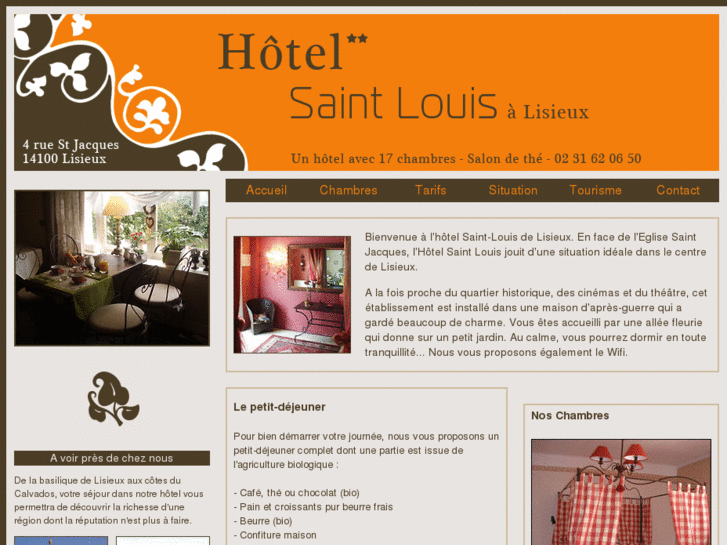 www.hotelsaintlouis-lisieux.com