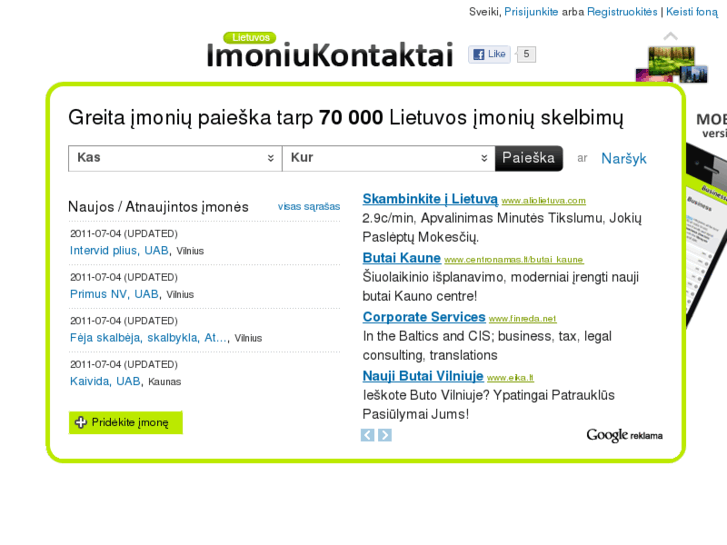 www.imoniukontaktai.lt