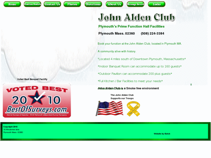 www.johnaldenclub.com