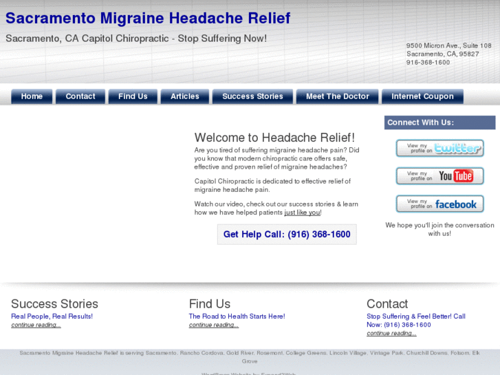 www.migrainesacramento.com