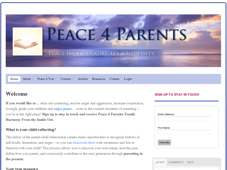 www.peace4parents.com