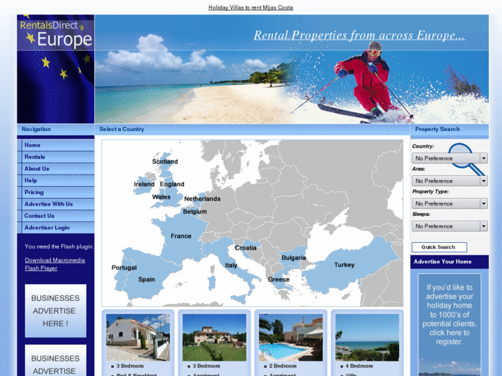 www.rentalsdirecteurope.com