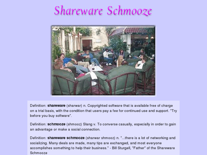 www.sharewareschmooze.com