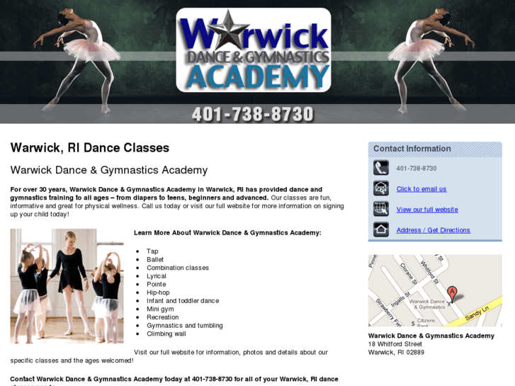 www.warwickdancegym.net