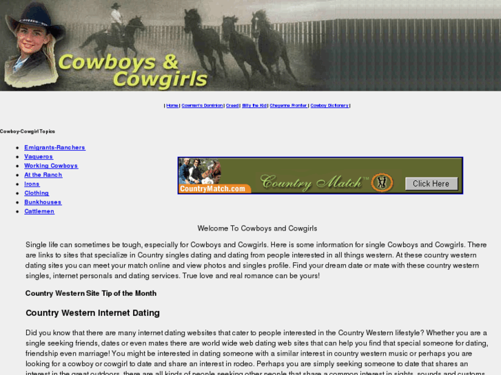 www.1-cowboys-cowgirls-country-western-personals.com