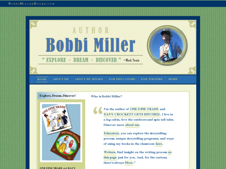 www.bobbimillerbooks.com