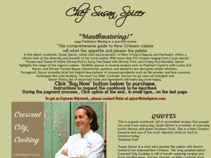 www.chefspicer.com