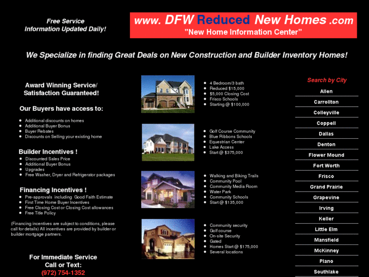 www.dfwreducednewhomes.com