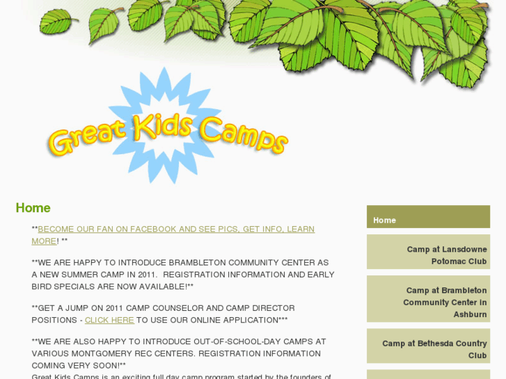 www.greatkidscamps.com