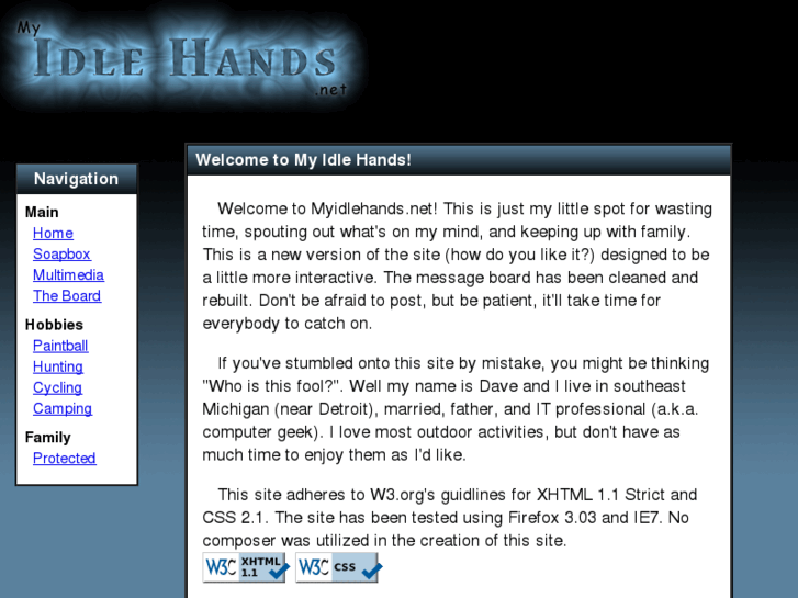 www.myidlehands.net