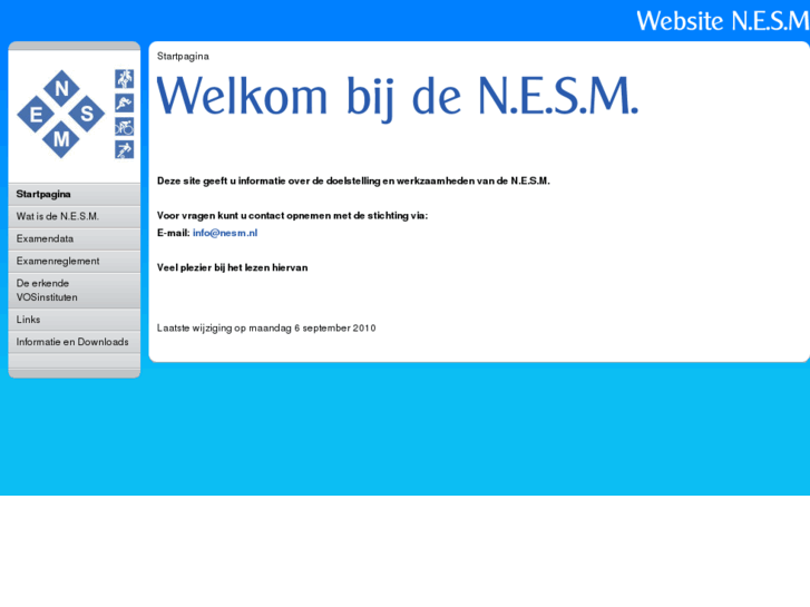 www.nesm.nl