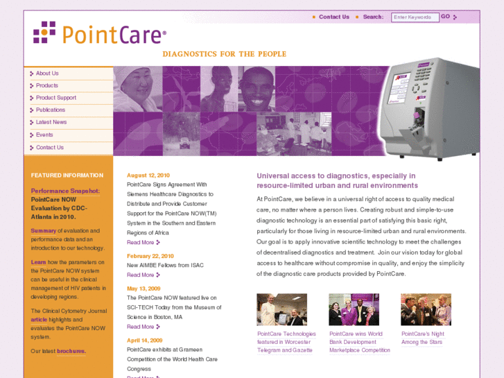 www.pointcare.net