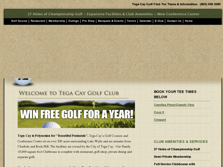 www.tegacaygolfclub.com