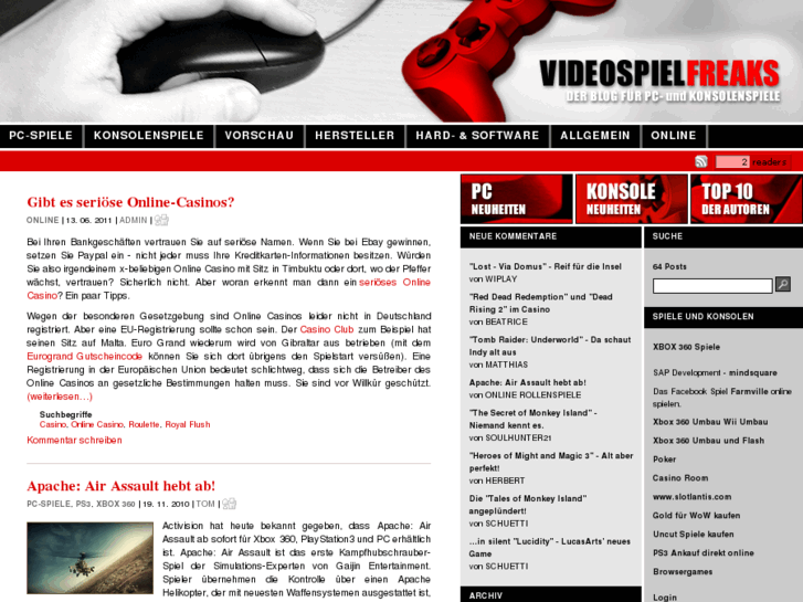 www.videospielfreaks.de