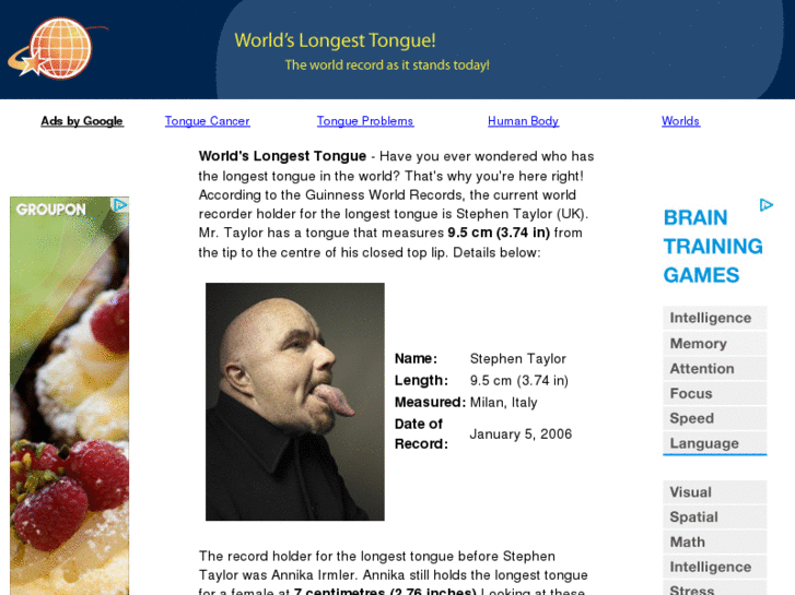 www.worldslongesttongue.com