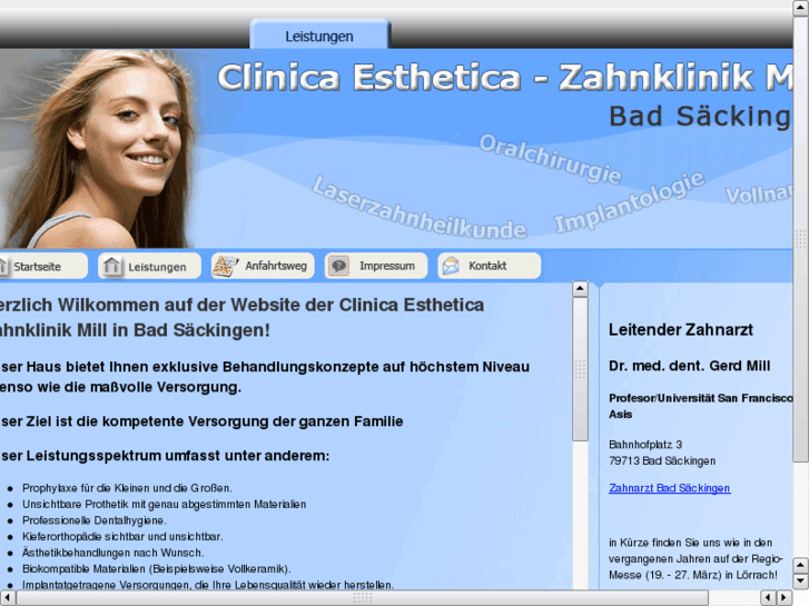 www.zahnklinik-mill.de