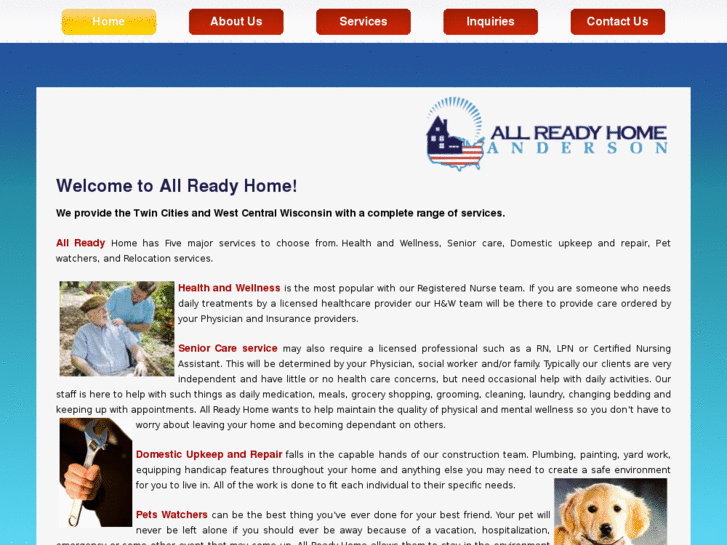 www.allreadyhome.net