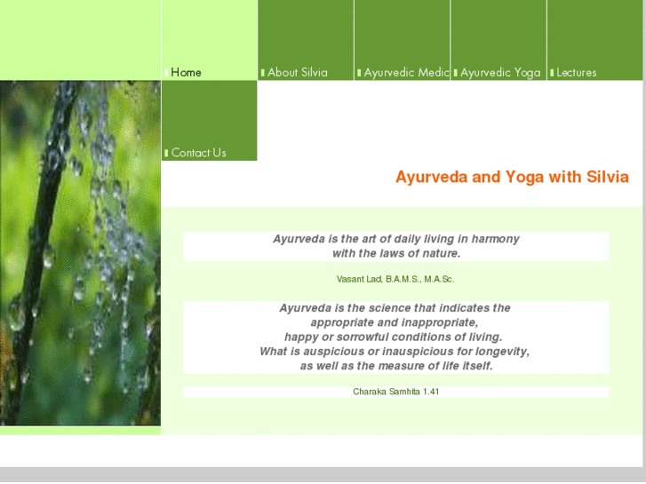 www.ayurvedaandyogawithsilvia.com