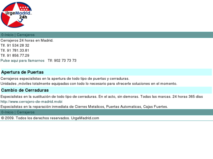 www.cerrajeros-de-urgencia.mobi