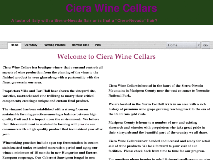 www.cierawinecellars.com