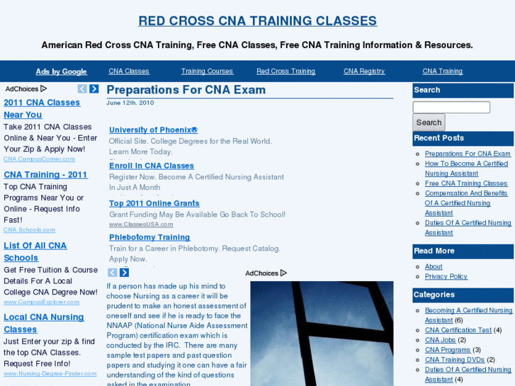 www.cnaonlinetrainingclass.com