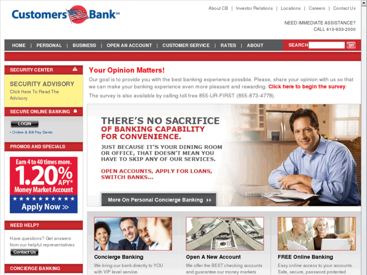 www.customersbank.com