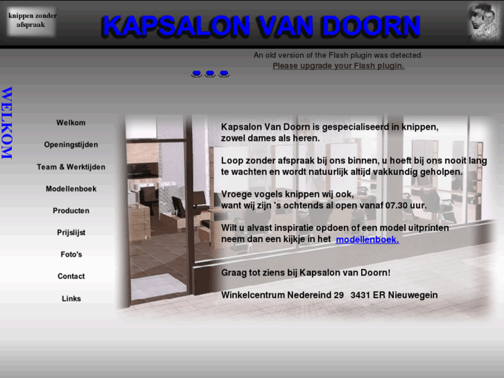 www.kapsalonvandoorn.nl