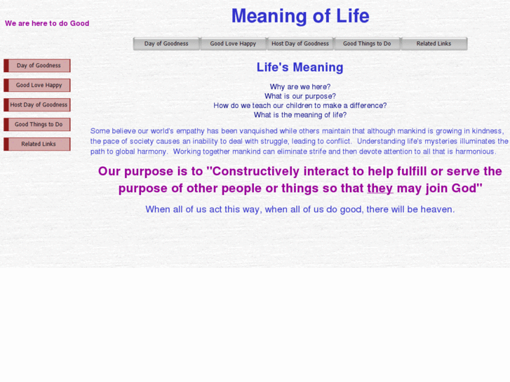 www.lifesmeaning.com