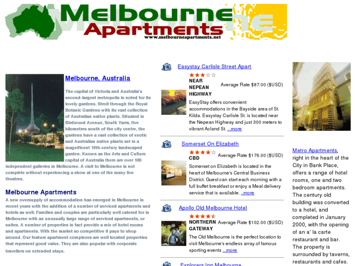 www.melbourneapartments.net