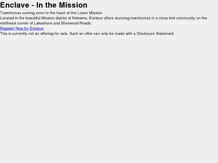 www.missionenclave.com