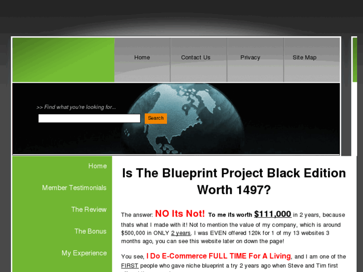 www.nicheblueprintblackedition.com