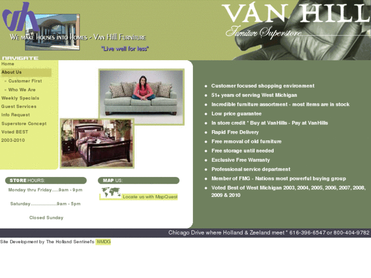 www.vanhillfurniture.com