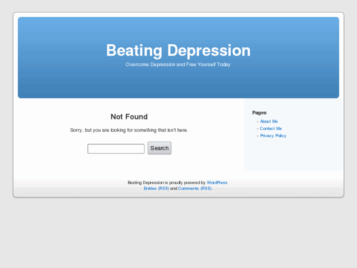 www.beatmydepression.com