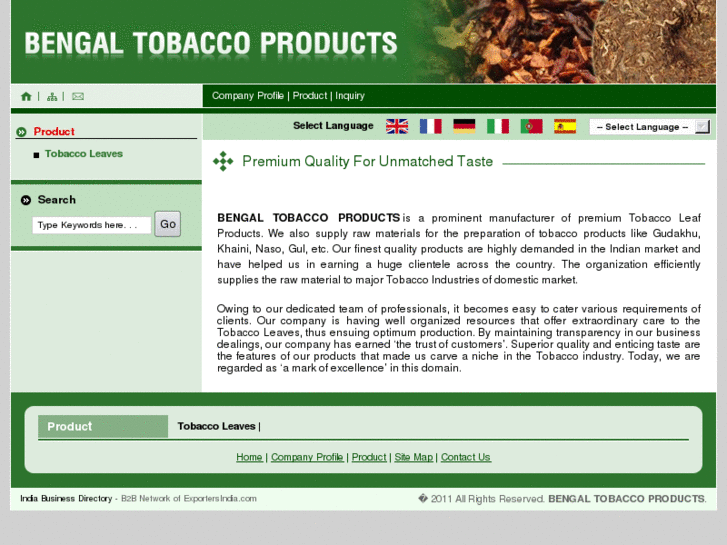 www.bengaltobacco.com