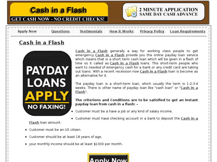 www.cash-in-a-flash.net