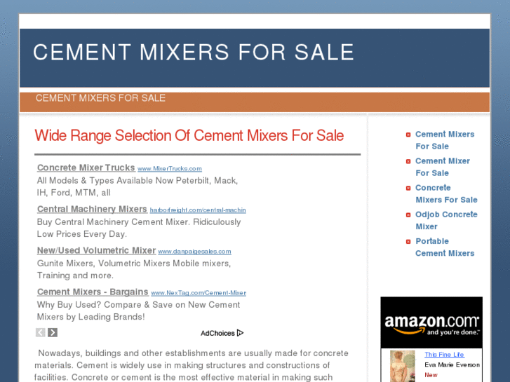 www.cementmixersforsale.net