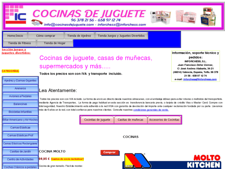 www.cocinasdejuguete.com