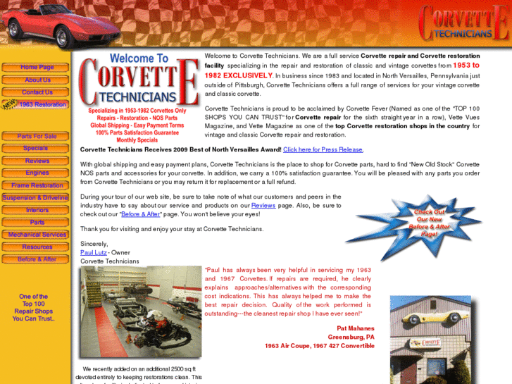 www.corvettetech.com