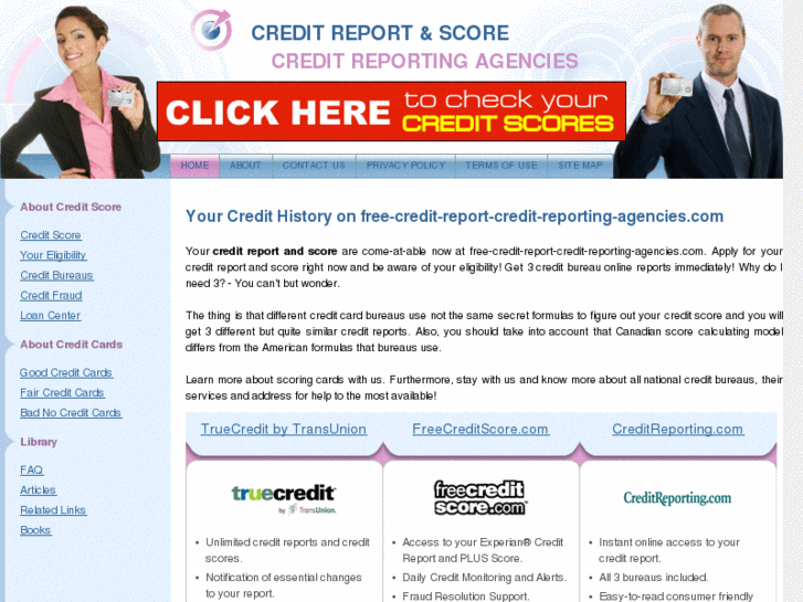 www.free-credit-report-credit-reporting-agencies.com