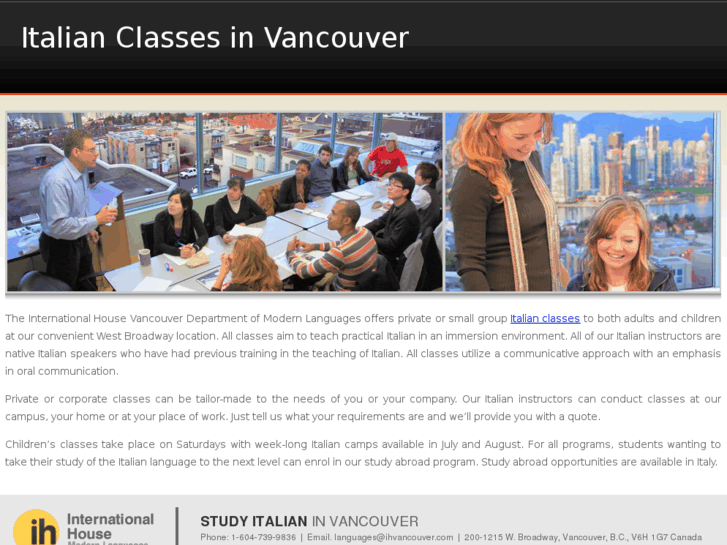 www.italian-vancouver.com