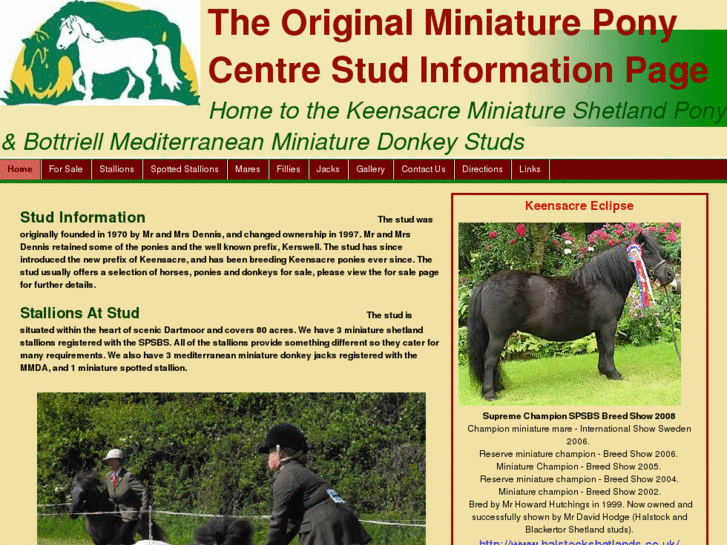 www.keensacreminiatureponystud.co.uk